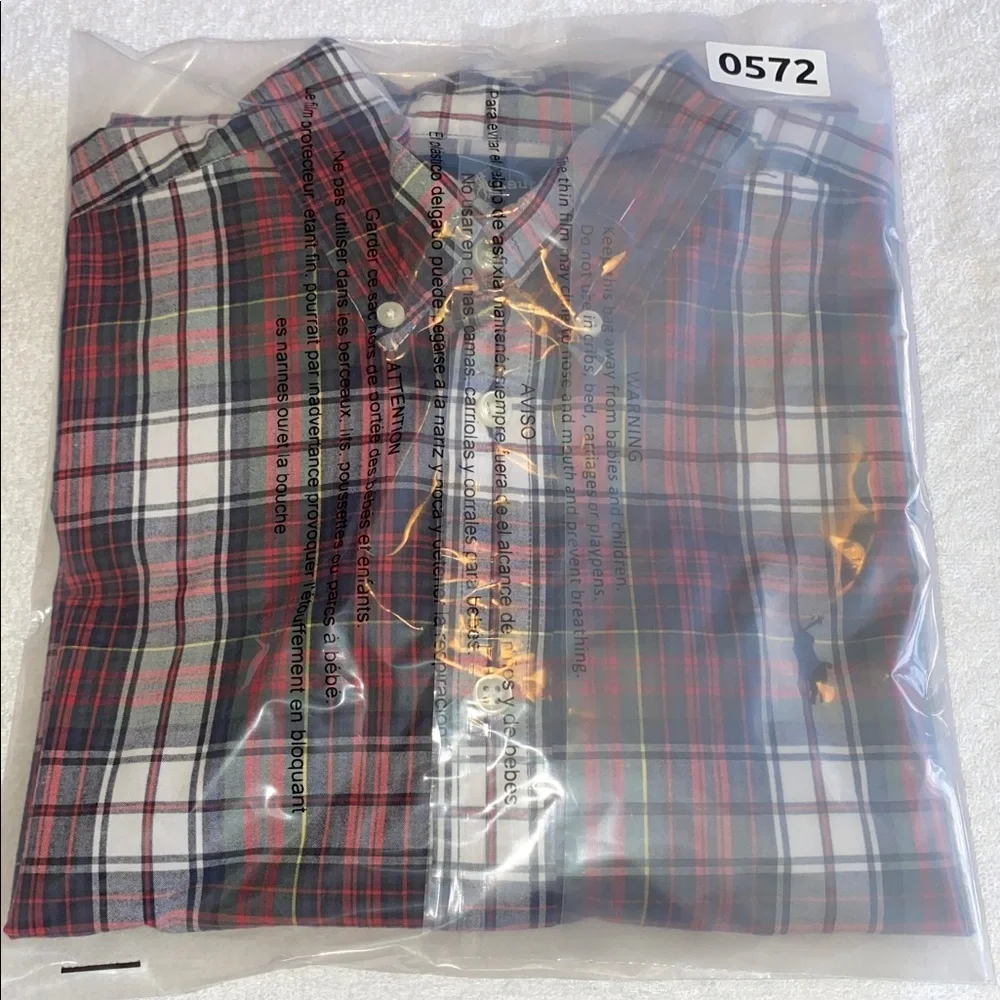 Ralph Lauren Plaid Button Down Shirt